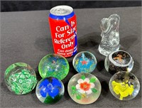 Vintage Blown Glass Paperweight-Lot