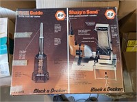 Vintage Black & Decker Drill Guide & Sharp/Sand