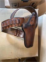 Vintage Leather Pistol Holster