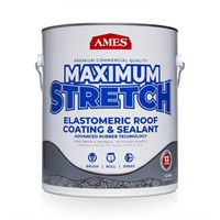 AMES MSS1 Max Stretch Roof Coating  1 Gal  White