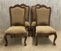 Four Upholstered Dining Room Chairs