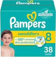 38-Pk Pampers Swaddlers Active Baby Diaper, Size