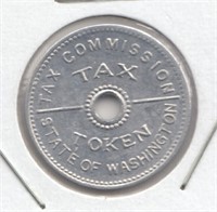 State of Washington 10 Cents Sales Tax Token
