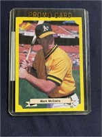 PROMO 1985 MARK MCGWIRE CARD