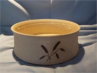 Studio pottery bowl 1/91 7x 2.5 Mattison Maine NY