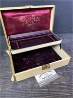 Vintage Farrington Hard Case Jewelry Box, MCM M