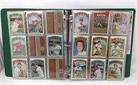 1972 Topps Baseball Cards - Partial Set