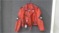 GENUINE LEATHER BETTY BOOP MOTORCYCLE JACKET