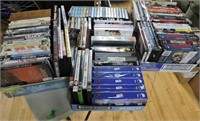 VHS, CD's Cassettes, DVD's