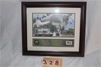 US Army Pic with stamps