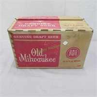 Old Milwaukee Genuine Draft Cardboard Carton