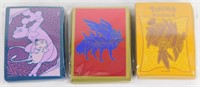 3 New Packs of Pokémon TCG Card Sleeves - 65