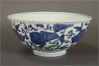 Large Chinese Ming Dynasty Blue and White