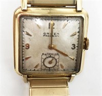 Vintage 14K Gruen Precision Autowind Men's Watch.