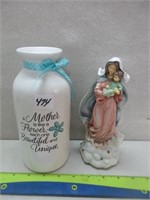 MOTHER + BABY MUSIC BOX + MOTHER VASE