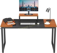 PayLessHere Computer Desk with Monitor Riser
