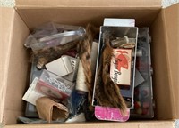 Box of fishing accessories