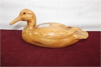 Carved Butternut Decoy