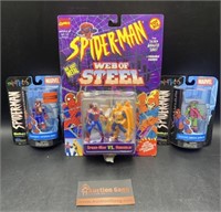 Spider-Man Toy Lot - Die-Cast and Mini Mates