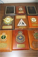 Collectible Military Plaques - Some Metal