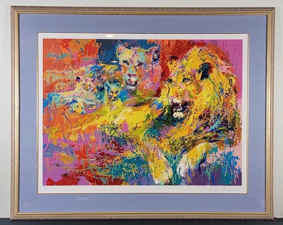 'Royal Family' Serigraph, Signed by LeRoy Neiman