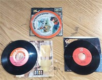 Vintage 45rpm Vinyl Records