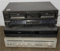 (ST) Technics Dual Cassette Player #RS-TR155,