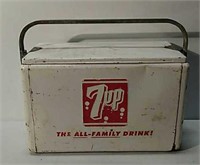 Vintage 7 Up Cooler