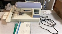 Brother PE-770 embroidery machine with manual