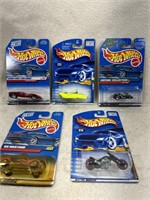 Lot of 5 Brand New Hot Wheels