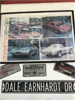 VINTAGE CAR SIGNS TAGS COLLECTION