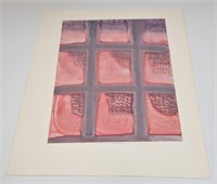 VINTAGE COLOR LITHO ABSTRACT