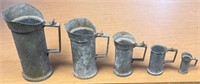 5 piece metal measuring cup set / SHIPS