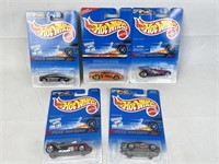 Hot Wheels Cars - NEW! Lot of 5