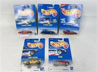 Hot Wheels Cars - NEW! Lot of 5