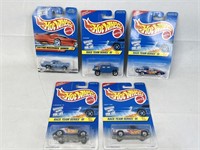 Hot Wheels Cars - NEW! Lot of 5