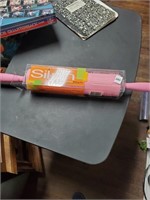 Pink silicone rolling pin