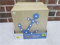 6 Light Up Anchor Signs