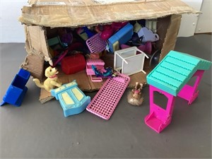 Small box of toys