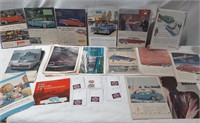 Vintage car ad prints