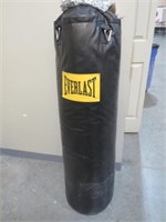 EVERLAST PUNCHING BAG W/ GLOVES AND CHAIN