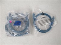 Lot of (5) CAT 5E Cables