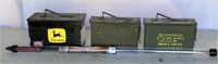 Ammo Cans & Cleaning Rod