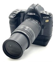 Canon EOS-1N Camera with 75-300mm Zoom Lens