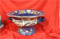 A Chinese Two Handle Ceramic Bowl