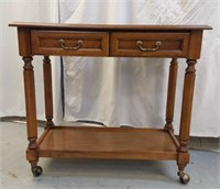 LENOIR HOUSE BAR CART BROYHILL FURNITURE