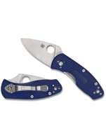 Spyderco Blue Cpm S35vn Ambitious Light Knife