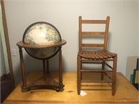 Chair & Globe