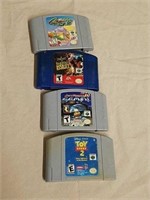 4 Nintendo 64 video games