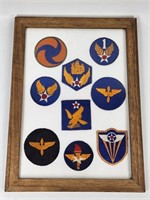 (9) US MILITARY AIRBORNE PATCHES